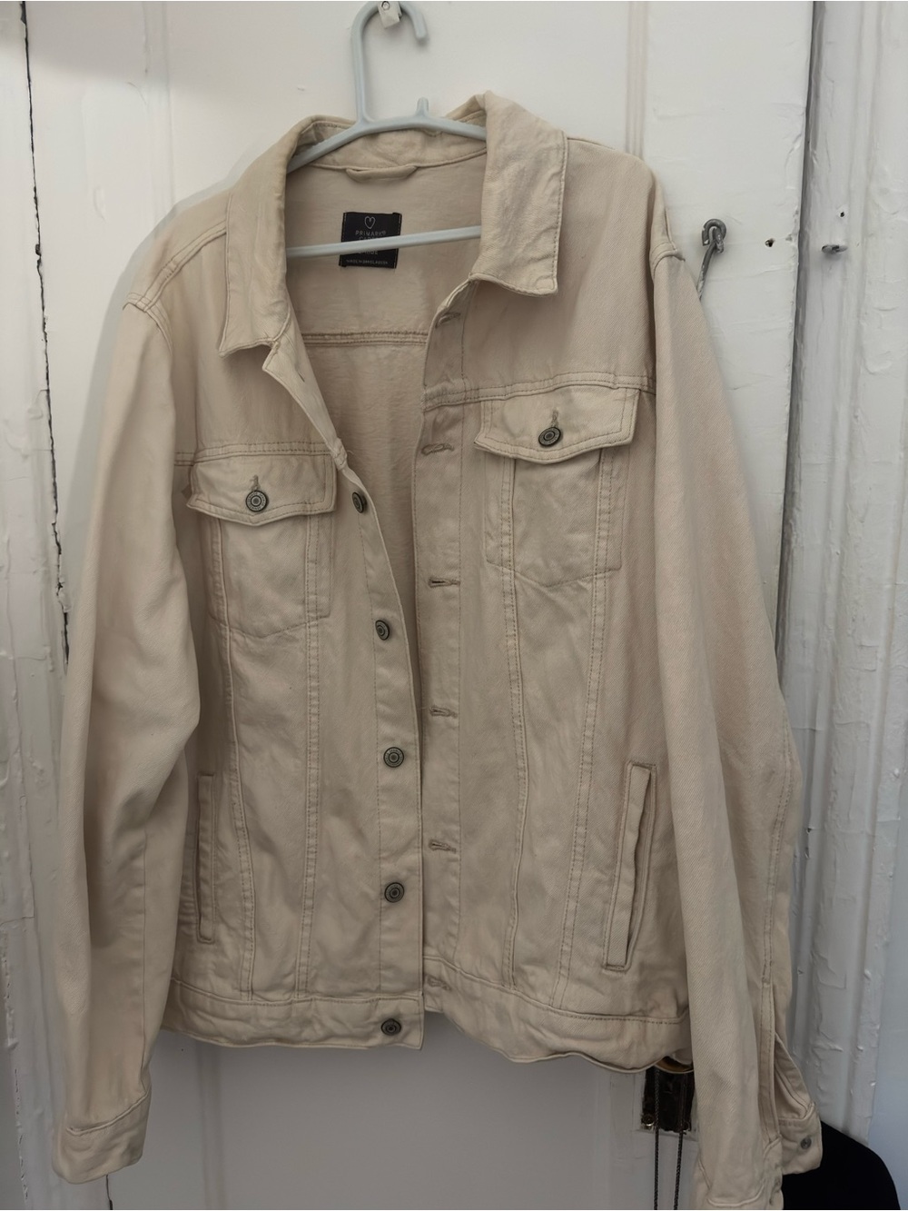 Primark Light Beige Denim Jacket